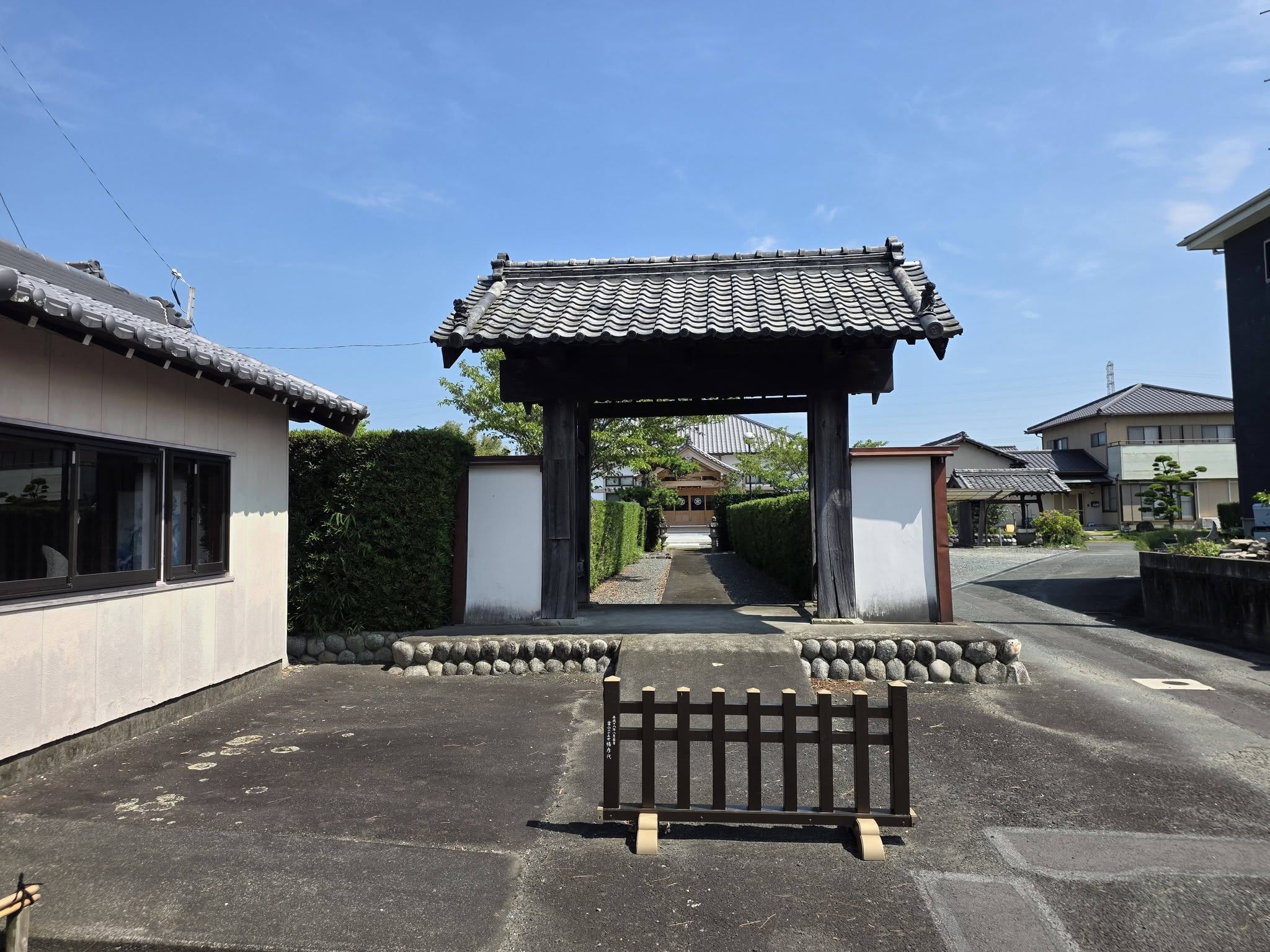 磐田市一言の智恩齋現況写真2
