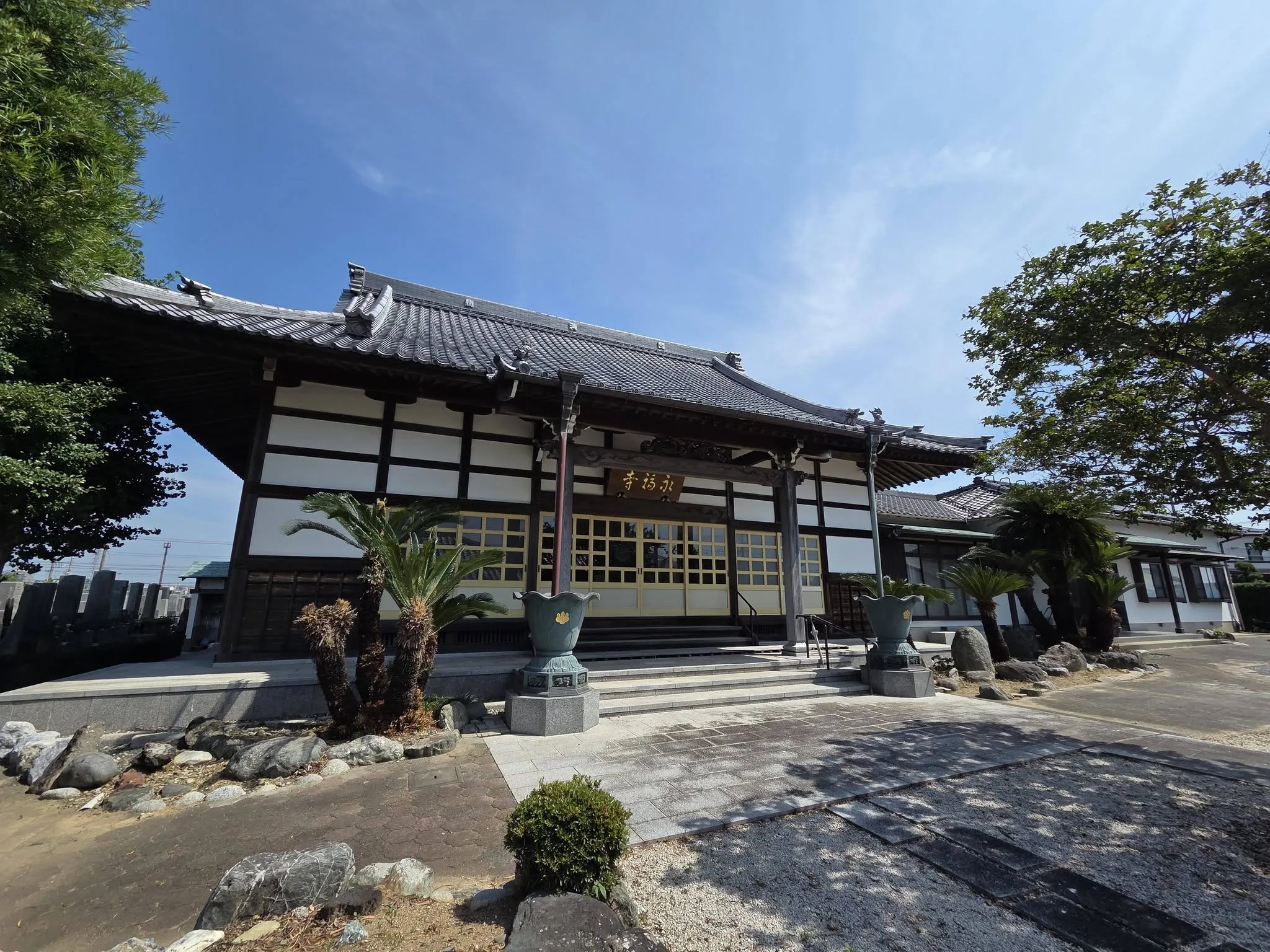今浦山永福寺本堂
