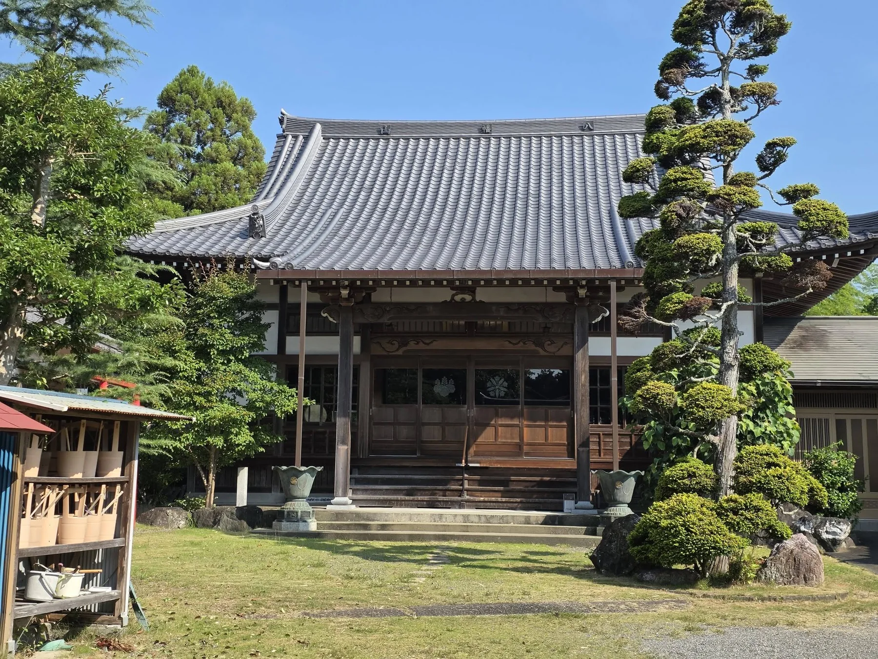 法雲寺本堂正面