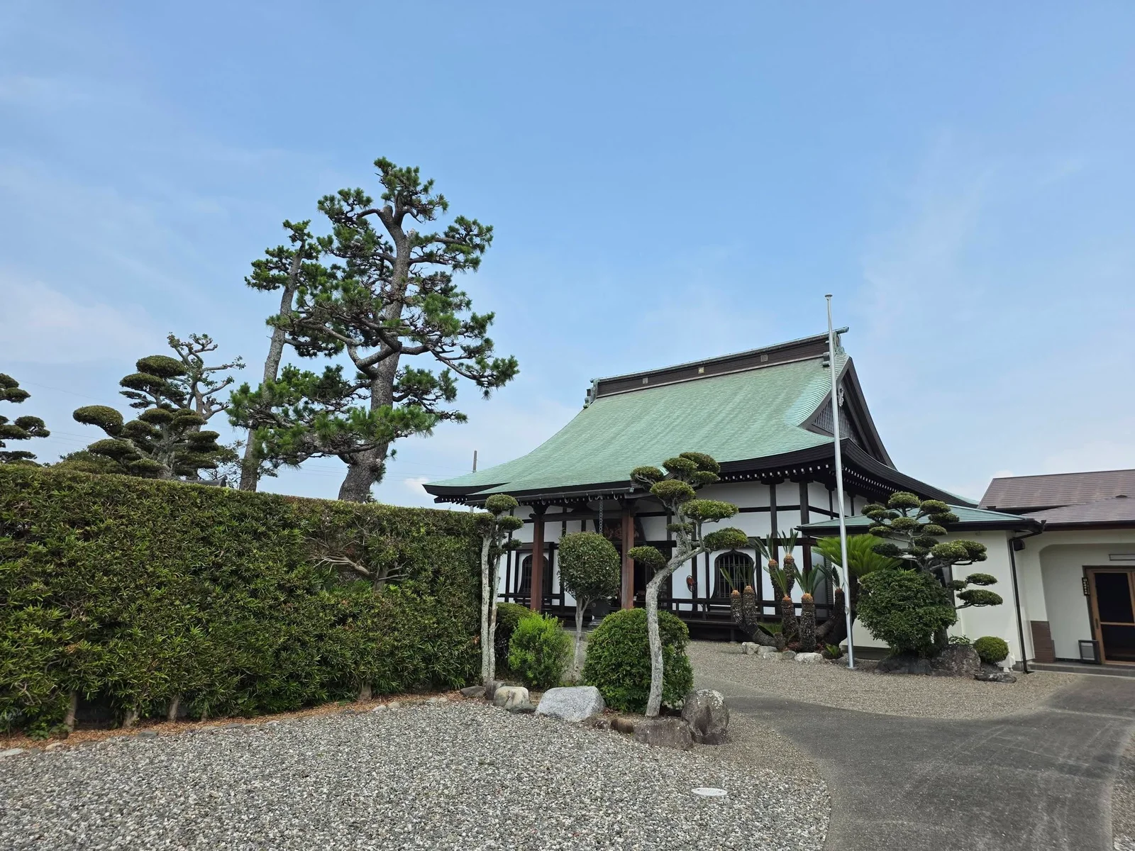 磐田市掛塚の國清寺本堂
