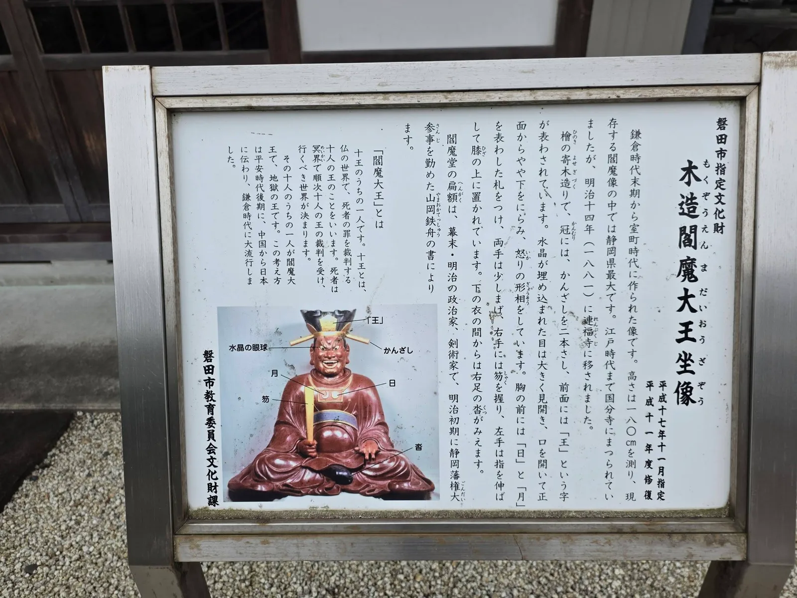 連福寺の閻魔伝承案内