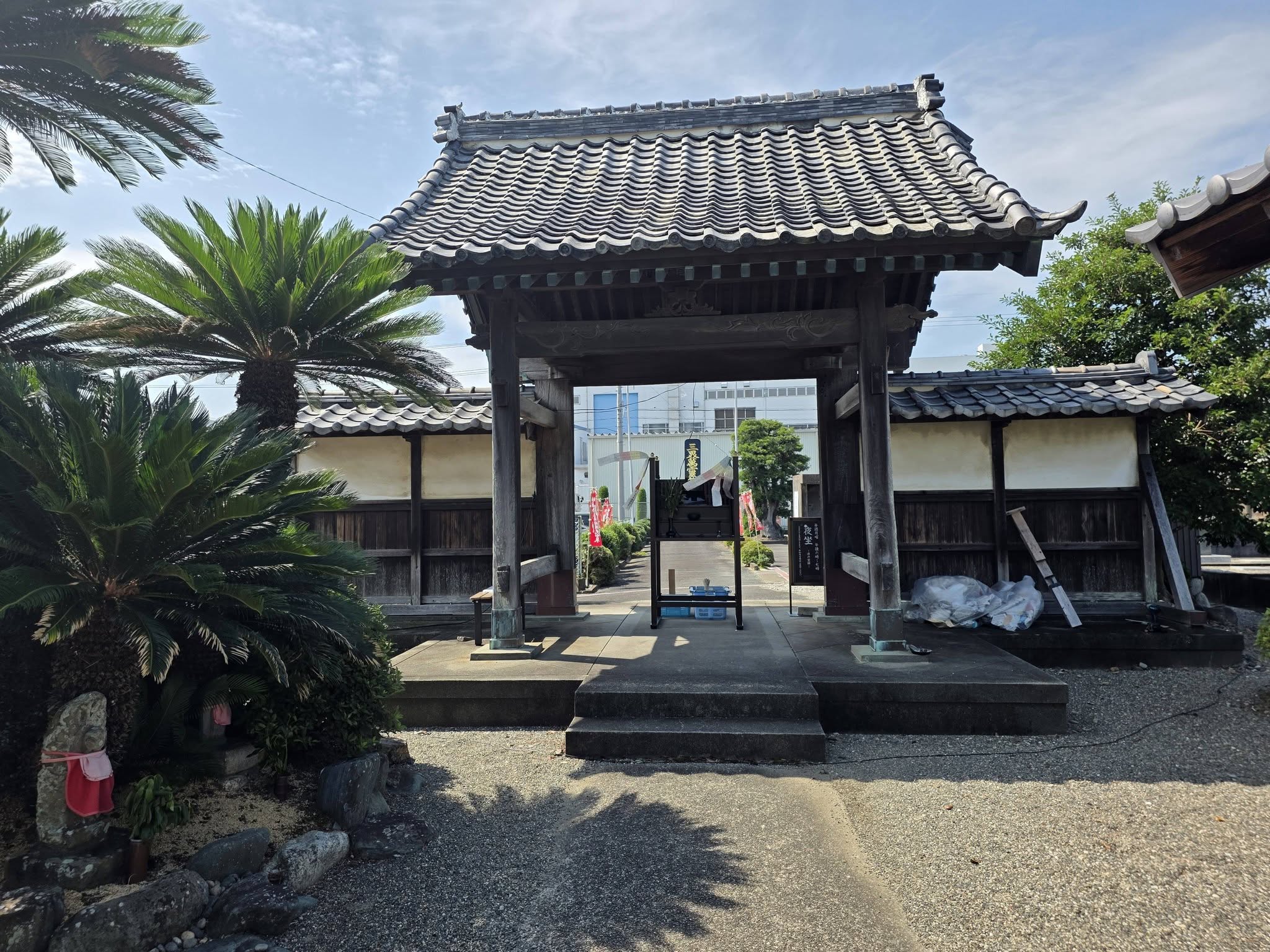磐田市下万能の正医寺現況写真1
