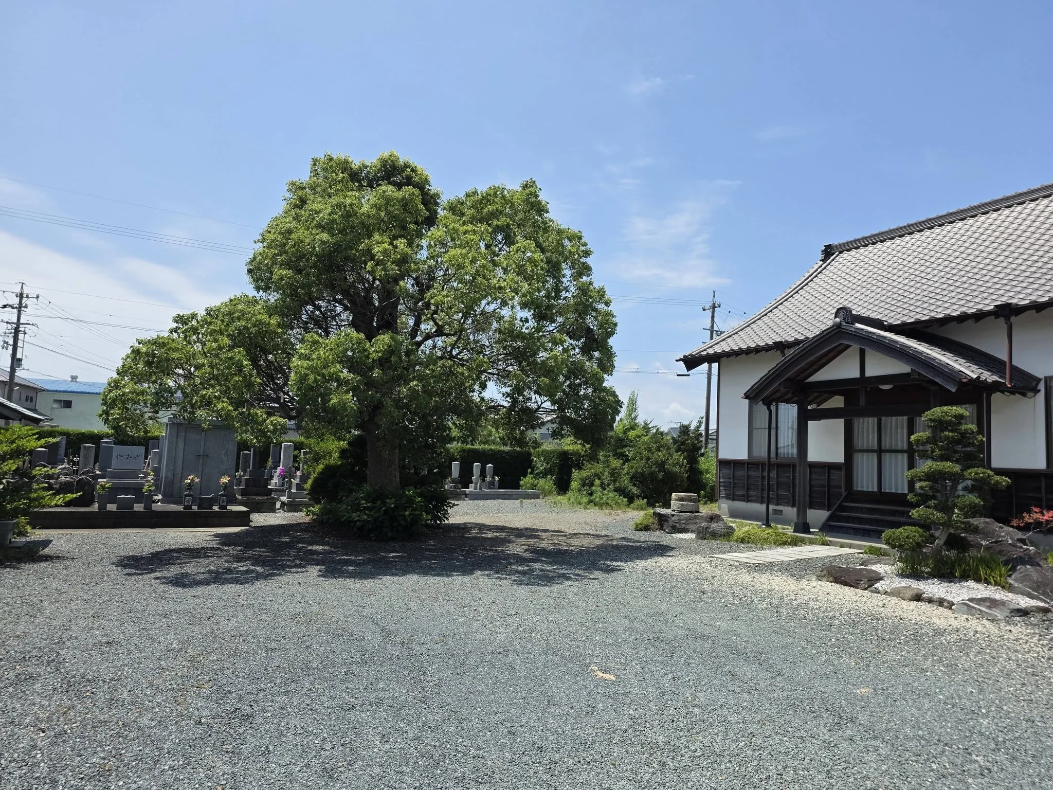 多聞寺境内の全景