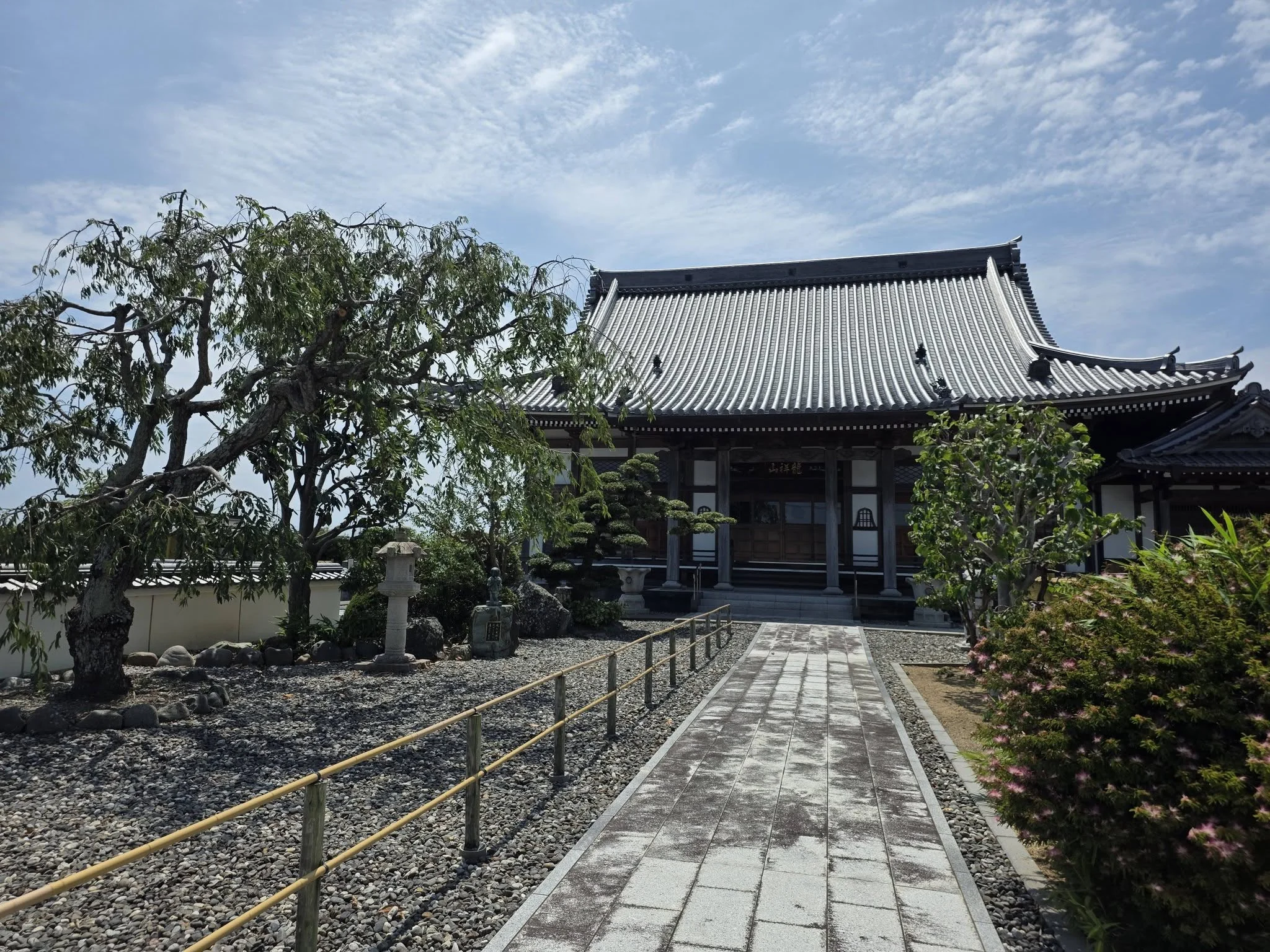 磐田市下本郷の龍祥山養福寺現況記録1