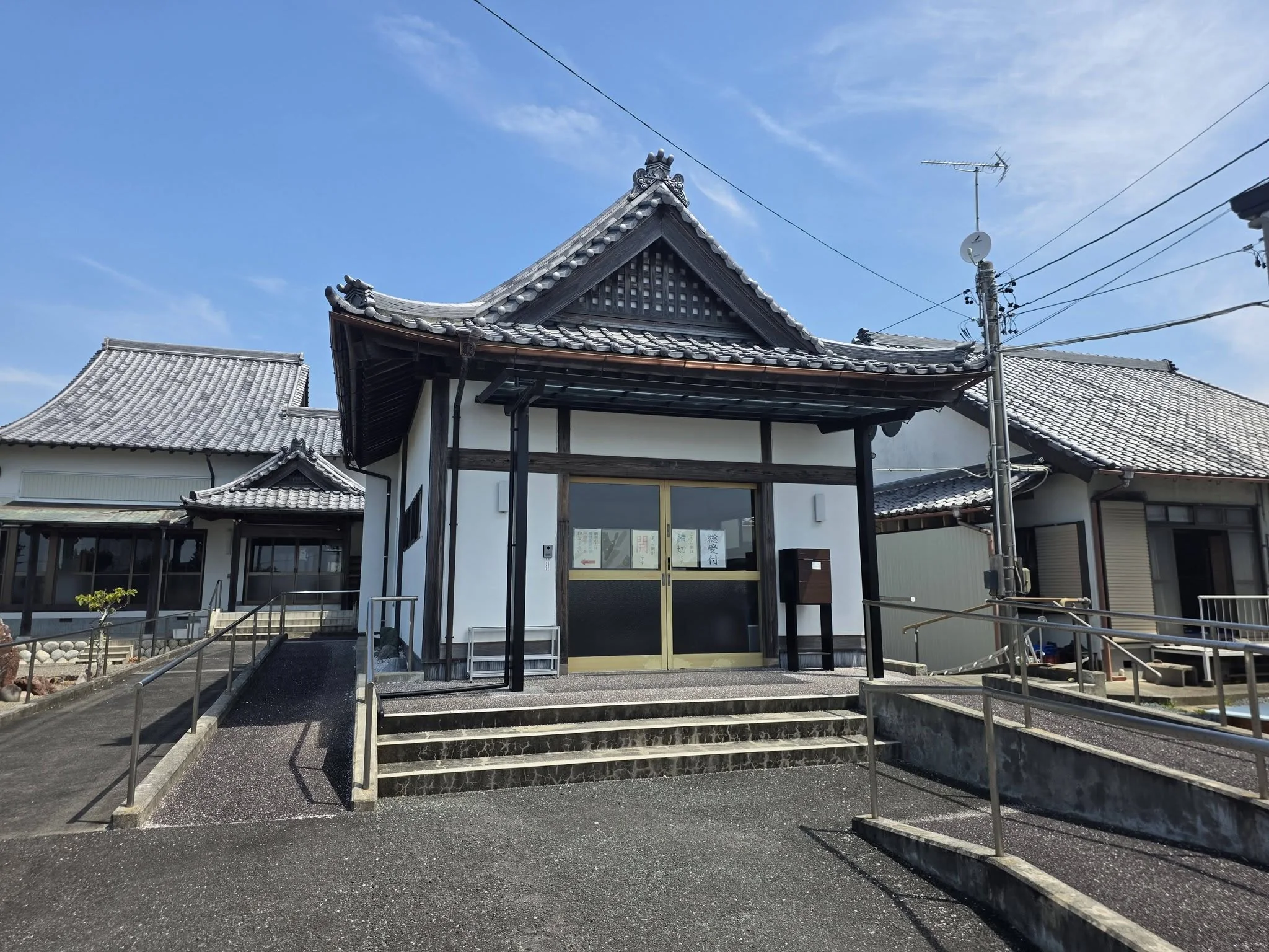 全久院の客殿周辺